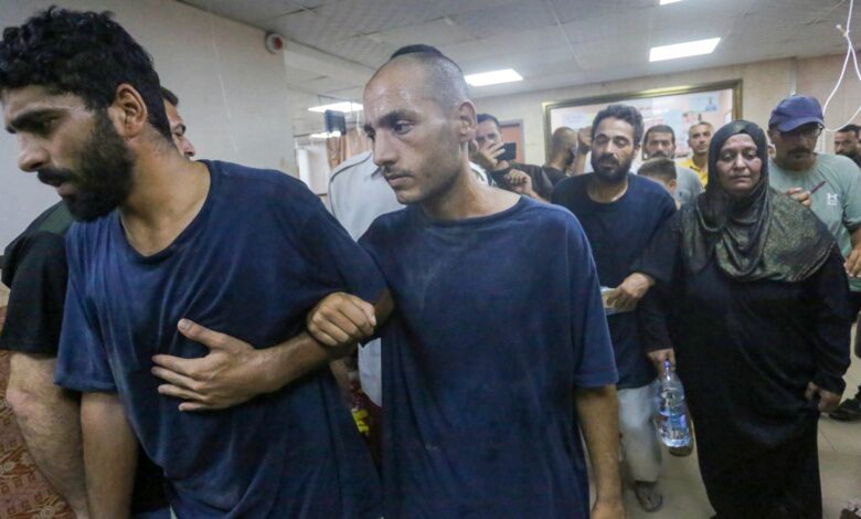 AA 20240725 35226326 35226317 ISRAEL RELEASES 6 PALESTINIANS DETAINED IN GAZA 1721898846